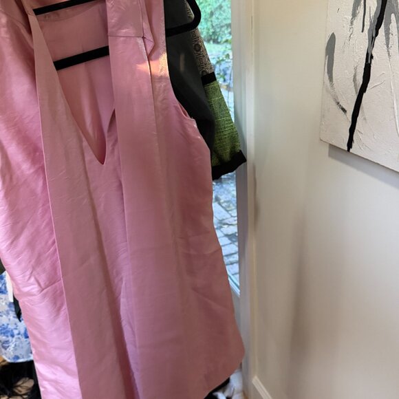 Pink Bobbi Mini Dress with Bow XS - Picture 4 of 5